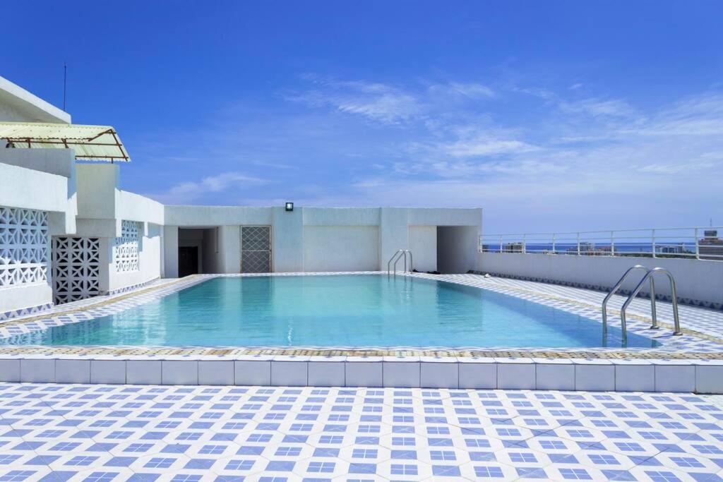 Angani Apartment, Ac Installed, Ocean View & Rooftop Pool