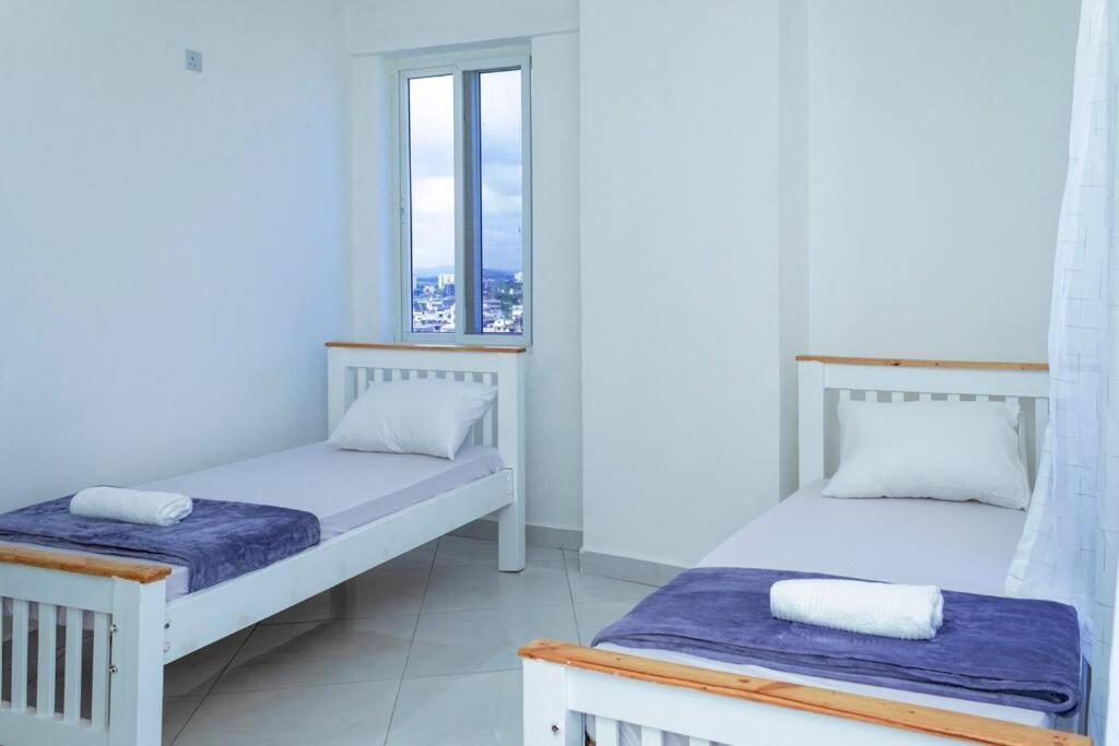 Angani Apartment, Ac Installed, Ocean View & Rooftop Pool *