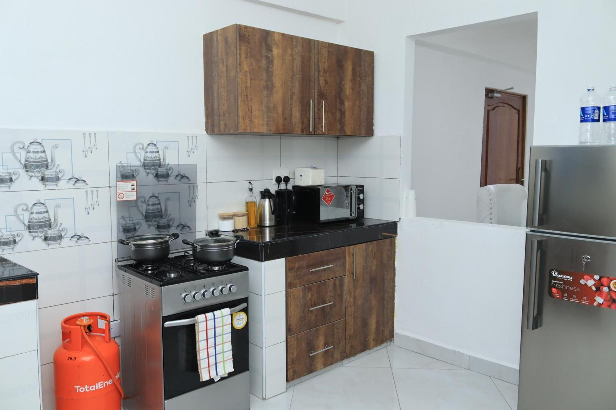 Angani Apartment, Ac Installed, Ocean View & Rooftop Pool Apartament